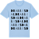 Blue Soul t-shirt med Drabbisdal ordlek t-shirt