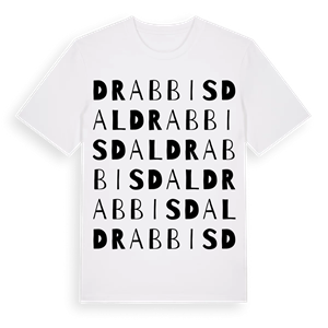 Drabbisdal ordlek t-shirt – ekologisk bomull t-shirt från Pinshirt