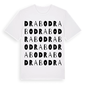 Drabo ordlek t-shirt – ekologisk bomull t-shirt från Pinshirt