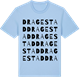 Blue Soul t-shirt med Dragestad ordlek t-shirt
