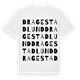 Dragestadlund ordlek t-shirt