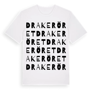 Drakeröret ordlek t-shirt – ekologisk bomull t-shirt från Pinshirt