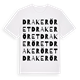Drakeröret ordlek t-shirt
