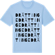 Blue Soul t-shirt med Drättinge ordlek t-shirt