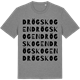 Mid Heather Gray t-shirt med Drögskogen ordlek t-shirt