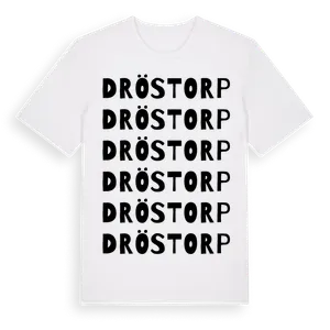 Dröstorp ordlek t-shirt – ekologisk bomull t-shirt från Pinshirt