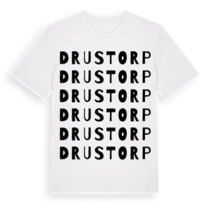 Drustorp ordlek t-shirt – ekologisk bomull t-shirt från Pinshirt
