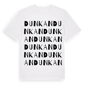Dunkan ordlek t-shirt – ekologisk bomull t-shirt från Pinshirt