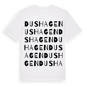 Dushagen ordlek t-shirt – ekologisk bomull t-shirt från Pinshirt
