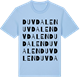 Blue Soul t-shirt med Duvdalen ordlek t-shirt