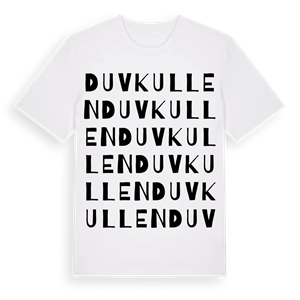 Duvkullen ordlek t-shirt – ekologisk bomull t-shirt från Pinshirt