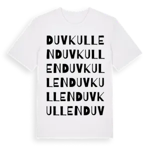 Duvkullen ordlek t-shirt – ekologisk bomull t-shirt från Pinshirt