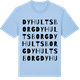 Blue Soul t-shirt med Dyhultsborg ordlek t-shirt