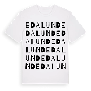 Edalund ordlek t-shirt – ekologisk bomull t-shirt från Pinshirt