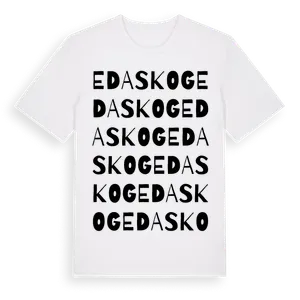 Edaskog ordlek t-shirt – ekologisk bomull t-shirt från Pinshirt