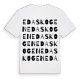 Edaskogen ordlek t-shirt