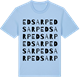 Blue Soul t-shirt med Edsarp ordlek t-shirt