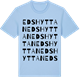 Blue Soul t-shirt med Edshyttan ordlek t-shirt