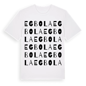 Egbola ordlek t-shirt – ekologisk bomull t-shirt från Pinshirt