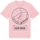 Pink Cotton t-shirt med Egeby backe t-shirt