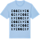 Blue Soul t-shirt med Eggeby ordlek t-shirt