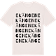 Vintage White t-shirt med Ekängen ordlek t-shirt