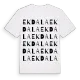 Ekdala ordlek t-shirt