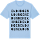 Blue Soul t-shirt med Ekdungen ordlek t-shirt