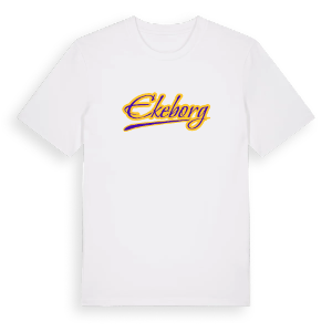 Ekeborg baseball t-shirt – ekologisk bomull t-shirt från Pinshirt