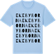 Blue Soul t-shirt med Ekebyborna ordlek t-shirt