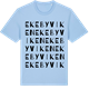 Blue Soul t-shirt med Ekebyviken ordlek t-shirt