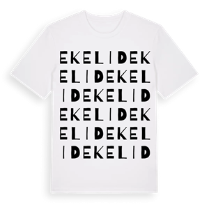 Ekelid ordlek t-shirt – ekologisk bomull t-shirt från PinShirt
