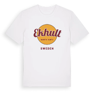 Ekhult cirkel t-shirt – ekologisk bomull t-shirt från Pinshirt