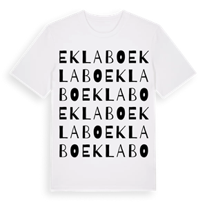 Eklabo ordlek t-shirt – ekologisk bomull t-shirt från Pinshirt