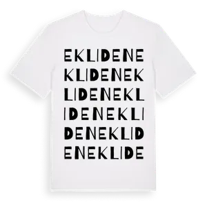 Ekliden ordlek t-shirt – ekologisk bomull t-shirt från Pinshirt