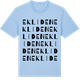 Blue Soul t-shirt med Ekliden ordlek t-shirt