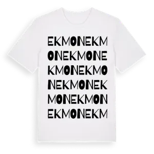 Ekmon ordlek t-shirt – ekologisk bomull t-shirt från Pinshirt