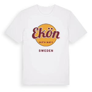 Ekön cirkel t-shirt – ekologisk bomull t-shirt från Pinshirt