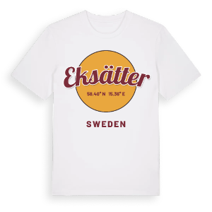 Eksätter cirkel t-shirt – ekologisk bomull t-shirt från Pinshirt