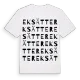 Eksätter ordlek t-shirt