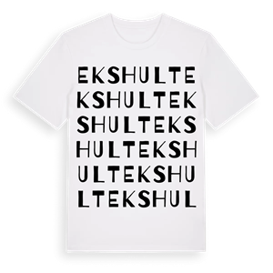 Ekshult ordlek t-shirt – ekologisk bomull t-shirt från Pinshirt