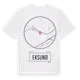 White t-shirt med Eksund t-shirt