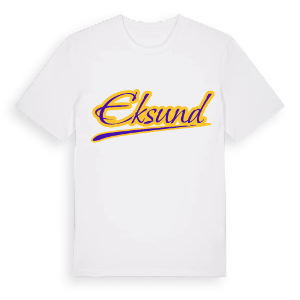 Eksund baseball t-shirt – ekologisk bomull t-shirt från Pinshirt