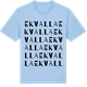 Blue Soul t-shirt med Ekvalla ordlek t-shirt