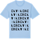 Blue Soul t-shirt med Ekviken ordlek t-shirt