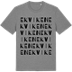 Mid Heather Gray t-shirt med Ekviken ordlek t-shirt