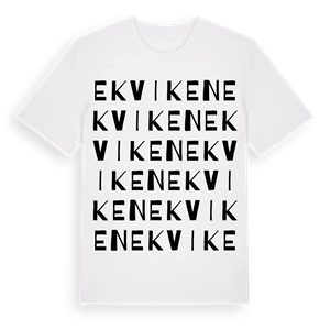 Ekviken ordlek t-shirt – ekologisk bomull t-shirt från Pinshirt