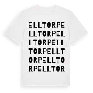 Elltorp ordlek t-shirt – ekologisk bomull t-shirt från Pinshirt