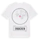 White t-shirt med Enbacken t-shirt