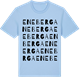 Blue Soul t-shirt med Eneberga ordlek t-shirt